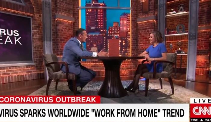 Virus sparks worldwide “work from home” trend